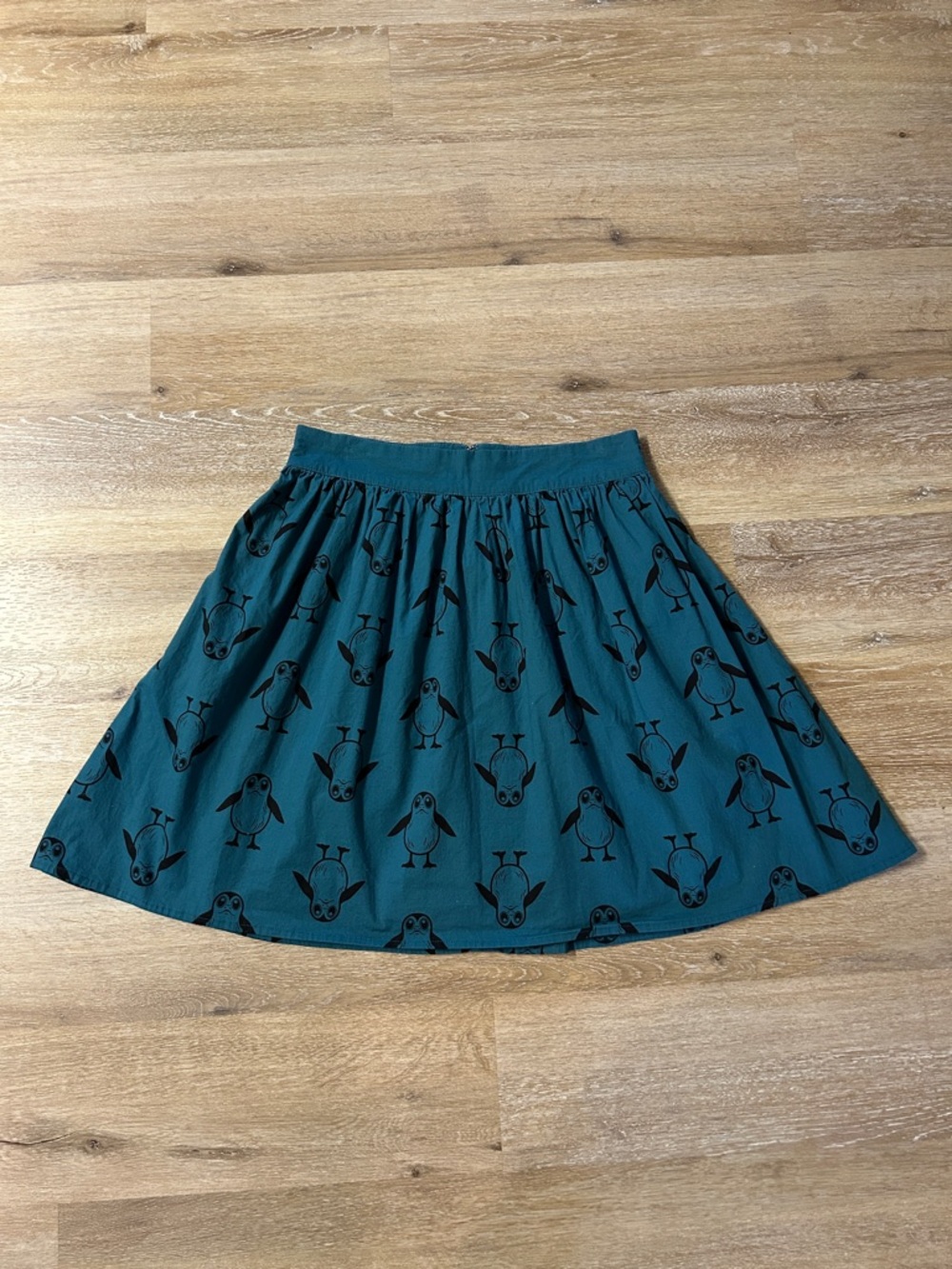 Star Wars Her Universe Dark Teal Porg Skirt Women's Size Medium